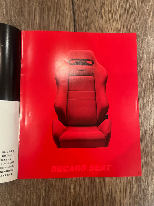 Honda Civic EK9 booklet