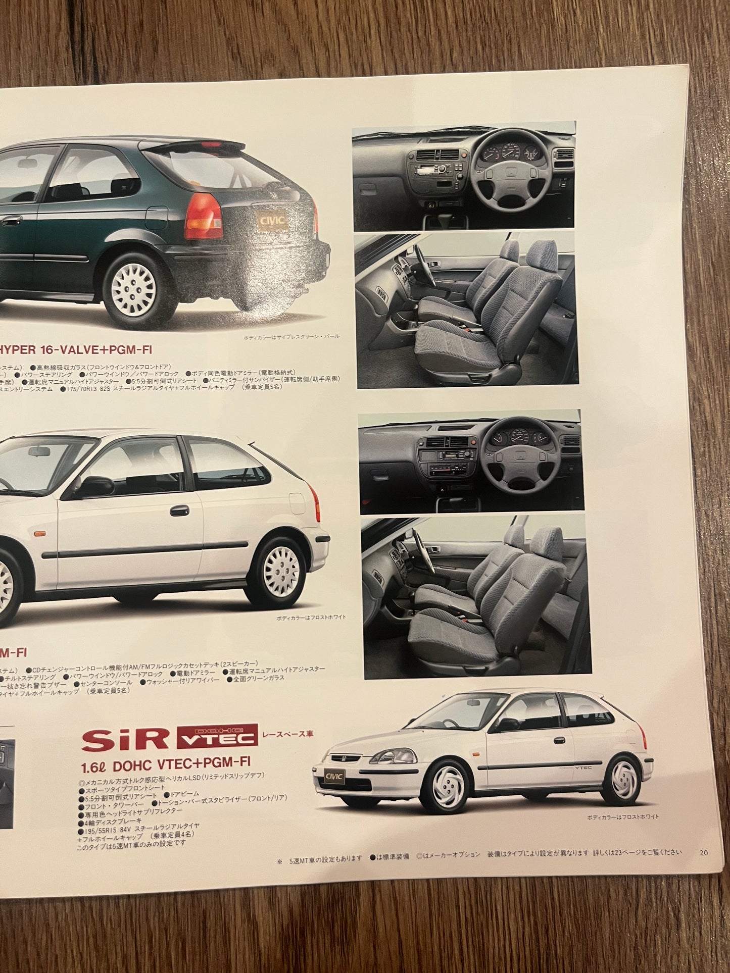 Honda Civic Ek booklet