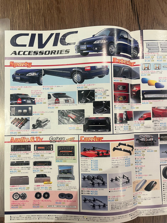 Honda Civic 99/01 brochure
