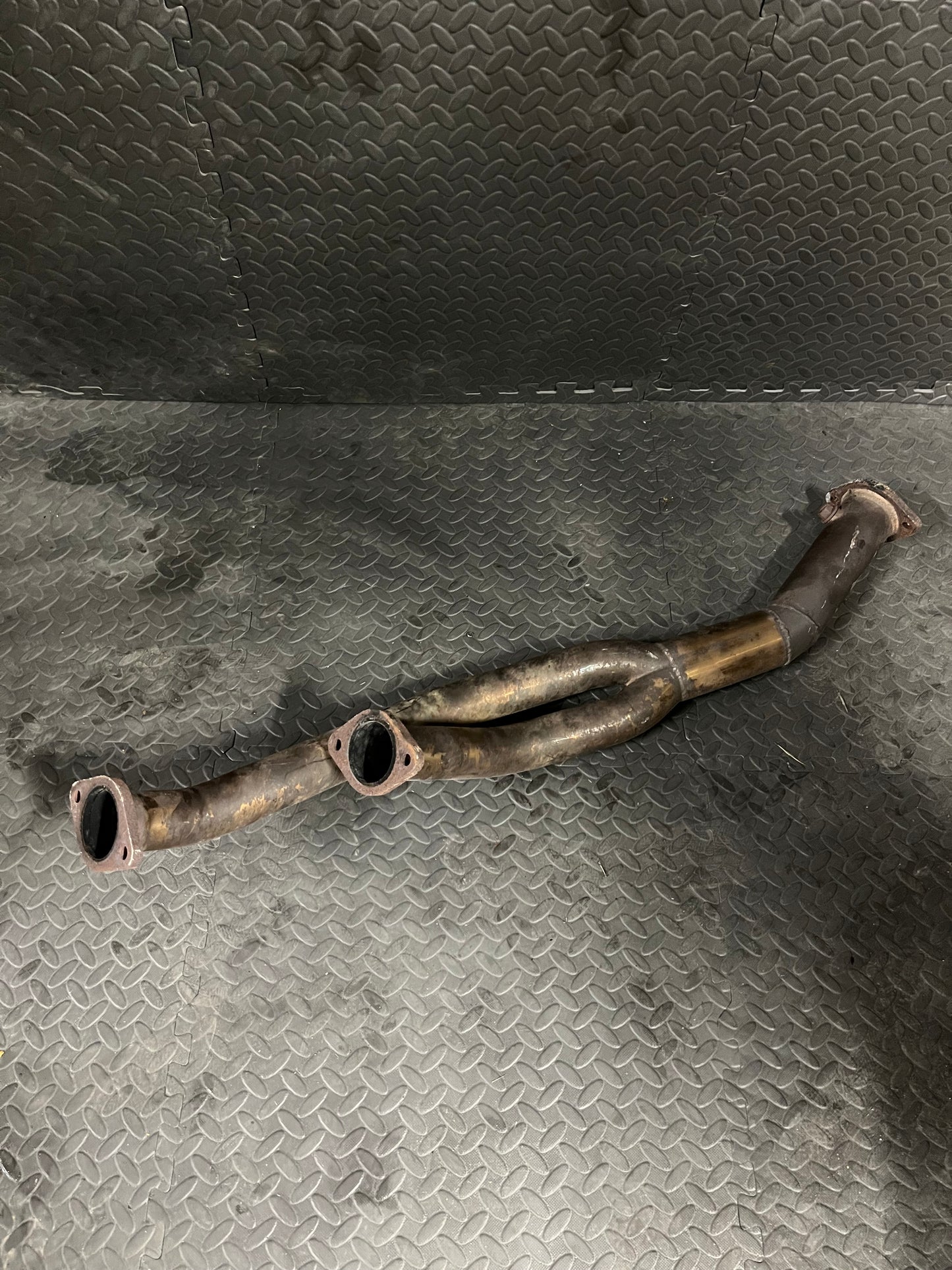 RB26 twin turbo 3” down pipe