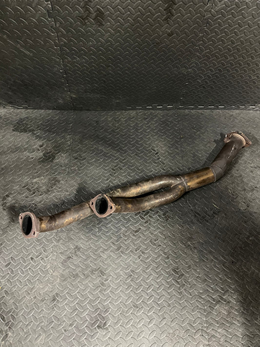 RB26 twin turbo 3” down pipe