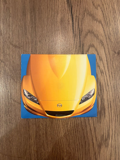 Mazda rx8 pop out brochure
