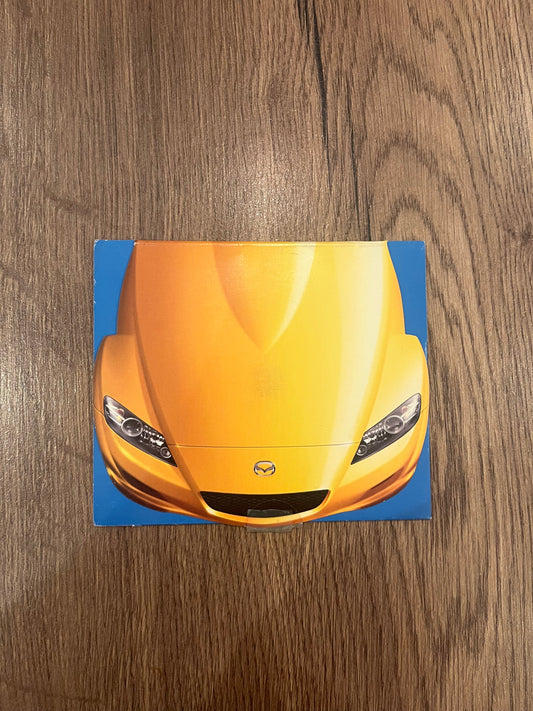 Mazda rx8 pop out brochure