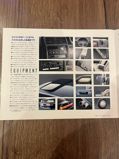 Honda Concerto booklet