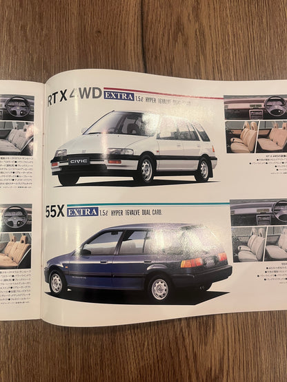 Honda Civic Shuttle booklet