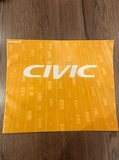 Honda Civic Ek booklet