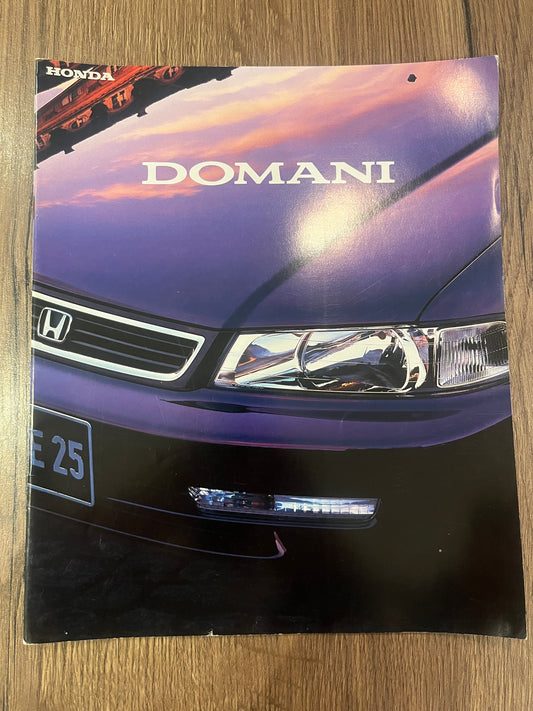 Honda Domani booklet
