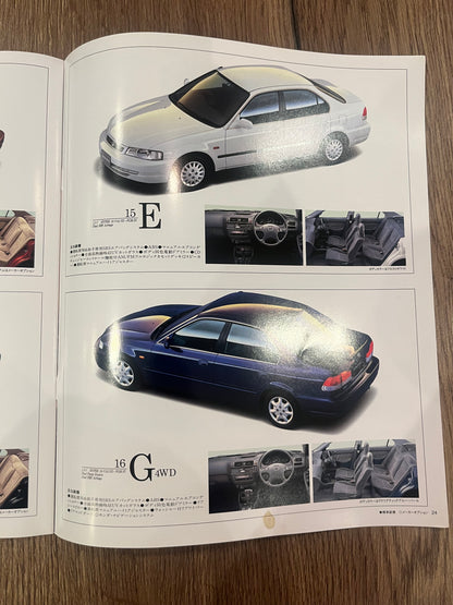 Honda Domani booklet