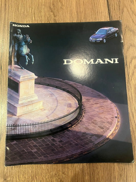 Honda Domani booklet
